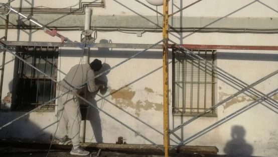 reparación de fachada